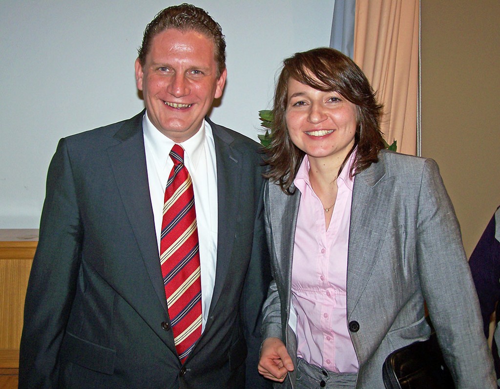 Vor der Stichwahl: CDU-Kandidat Sven Wilke, SPD-Kandidatin Hatice Kara (Foto: René Kleinschmidt) Vor der Stichwahl: CDU-Kandidat Sven Wilke, SPD-Kandidatin Hatice Kara (Foto: René Kleinschmidt)
