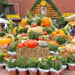 Wunderschön dekoriert, lädt Karls "Kürbisland" zum Herbstbesuch ein