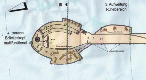 So soll sie aussehen: Die neue Seebrücke in Fisch-Form mit vielen Extras