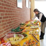 Das Highlight war wieder ein hausgemachtes Buffet von Klingberger Hobbyköchen