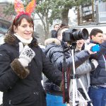 TSNT-Marketingleiterin Silke Szymoniak war als "Kamerafrau" aktiv