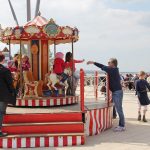 Kindervergnügen auf dem Niendorfer Balkon bei der Seebrücke