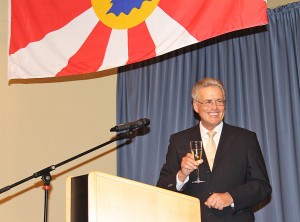 Bürgermeister Volker Owerien hatte in seiner Neujahrsansprache viel Positives zu berichten.