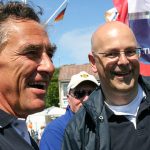 Wie schon zur 122. Travemünder Woche treten auch diesmal Ministerpräsident Torsten Albig und Bürgermeister Bernd Saxe beim "Rotspon-Cup" gegeneinander an