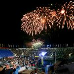 Party mit Feuerwerk am Timmendorfer Strand (© HOCH ZWEI)