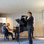 Maria Gianniki (Klavier) und Sebastian Hildago (Flöte) begeisterten das Publikum mit außergewöhnlicher Klassik