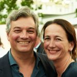 Stephan Fahning und Glenda Scipio (Stephan Boya Cashmerekollektion Barefoot Living) © barefoot Hotel Bob Leinders