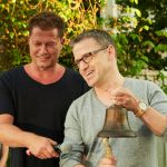 Til Schweiger und Hotelbetreiber Mirko Stemmler bei der Eröffnungsrede © barefoot Hotel Bob Leinders