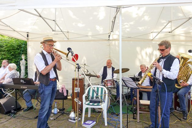 Fetziger Jazz von den King Street Jazzmen sorgte für gutes Entertainment