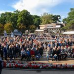 Gute Resonanz und viel Beifall für das traditionelle Opening der JazzBaltica mit der OGT-Band auf dem Timmendorfer Platz © Susanne Dittmann