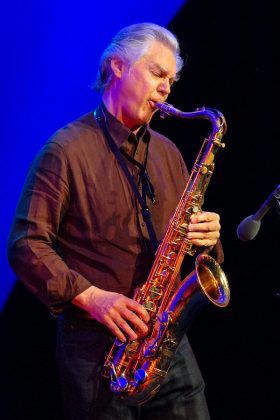 Furioses Saxophon-Solo mit Jan Garbarek, einer der Stars der JazzBaltica © Susanne Dittmann