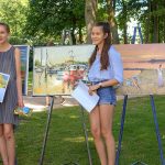 Die jüngsten Teilehmerinnen überraschten mit sehr ansprechender, perfekter Kunst