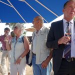 Weinprobe an der Seebrücke; Auftakt zum Genuss