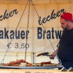 Wurst vom Grill oder süße Sachen: alles ist da, für jeden Geschmack