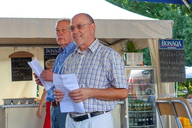 Begrüßungsworte zum Weinfest