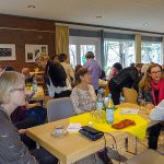 Gemütlich und familiär ist der Neujahrsbrunch im Klingberger Haus des Gastes.