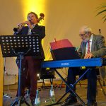 Das Kay Weidemann Swingtrio aus Haffkrug sorgte für angenehme musikalische Begleitung.