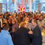 <span class="dquo">„</span>Volles Haus“ beim Neujahrsempfang: Vertreter aus Politik, Schule, Feuerwehr und Ehrenamt genossen die angenehme Stimmung.