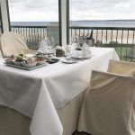 Gemeinsam genießen mit schönstem Ausblick beim ATLANTIC Fondue im Raum „Baltic View“