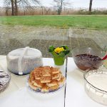 Immer wieder ein köstlicher Höhepunkt: Das Brunch-Buffet aus Klingberger Küchen mit Ausblick auf den Großen Pönitzer See.