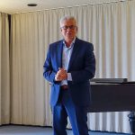 Bürgermeister Volker Owerien wandte sich mit einer sehr emotionalen Rede an die Klingberger, deren Kulturverein er seit jeher sehr engagiert unterstützt hat.
