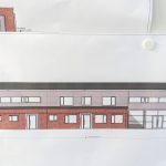 So wird das Gebäude von Südwest aussehen - schlicht, modern und mit viel Platz für Feuerwehrleute und Bürger