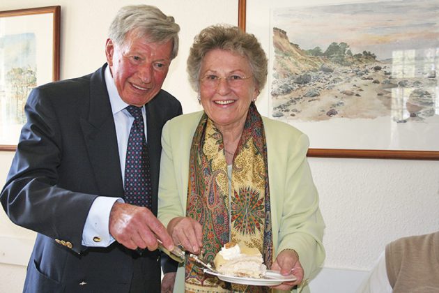 Eine Liebe fürs Leben: Helga und Carlos Schütt bei der Feier zur Goldenen Hochzeit