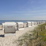 Sie sind wieder da! Nach den aktuellen Bestimmungen dürfen Strankörbe am Strand aufgestellt werden, und ab 18. Mai werden auch die Gäste wieder anreisen. Foto: Susanne Dittmann
