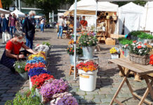 Kunsthandwerk in historischem Ambiente: „Handgemacht“ in Lübeck Mit Abstand der schönste Spätsommer-Markt: "Handgemacht" auf dem Lübecker Marktplatz