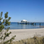 Still ruht die See: Dort, wo sonst das Strandleben tobt, war während des Lockdowns im Frühjahr kaum ein Mensch unterwegs