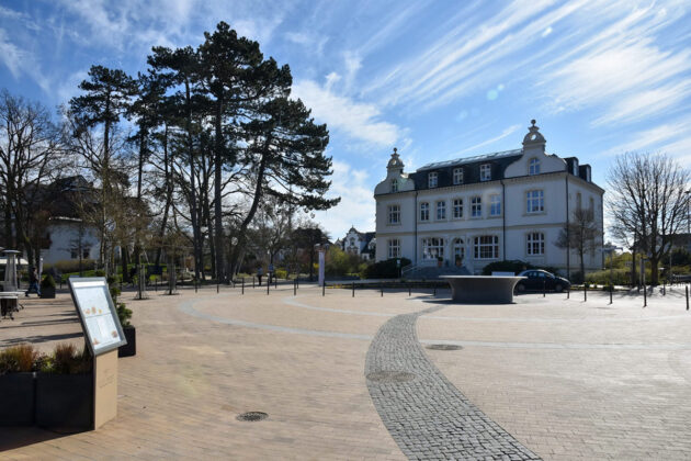 Alles still, alles leer: im März begann der Lockdown in Timmendorfer Strand