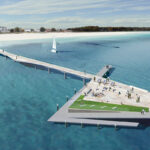 Entwurf Seebrücke Scharbeutz © DKFS-architects Schüssler-Plan