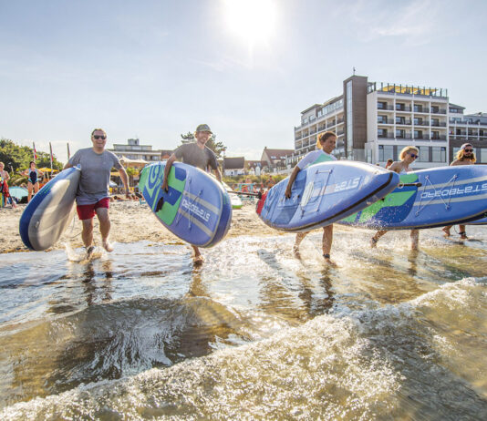 Mit SUP auf See: Neue Kurse in Scharbeutz