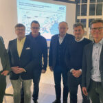 Sie kämpfen für den Erhalt der Bäderbahn: (von links) Michael Stödter, Sven Partheil-Böhnke, Stefan Barkleit, Ulrich Ramsauer, Julian Rösch und Joachim Nitz