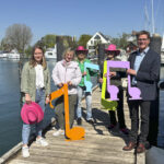 Von links: Tania Stadtaus (Eventmanagerin TSNT), Martina Block (Eventmanagerin TSNT), Sonja Buchmeyer (Body Balance), Gesa Jörgensen (Body Balance), Joachim Nitz (GF TSNT GmbH) ©&nbsp;TSNT